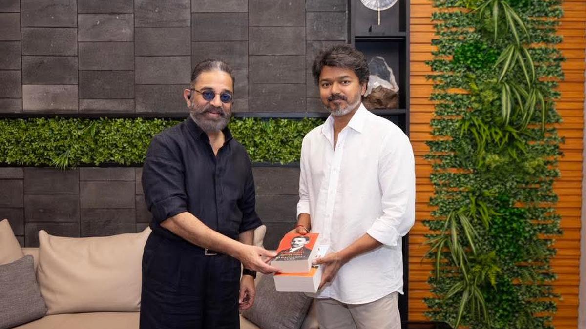 Kamal meets Vijay, submits 6 demands Tamil film industry’s development
